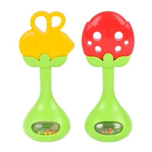 Sunny Days Teethers - Lady Bug/Bumble Bee - 2pk