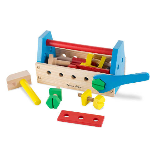 Melissa and Doug Take-Along Tool Kit Wooden Toy
