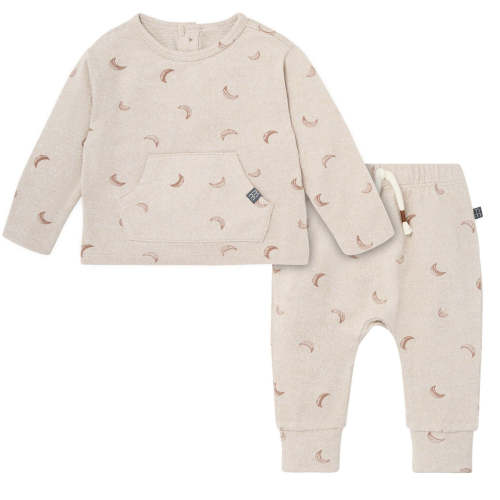 2-Piece Baby Boys Oatmeal Moon Brushed Hacci Set – Gerber Childrenswear