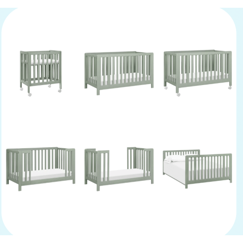 $400 Carter's Colby GROW 6-in-1 Convertible Bassinet to Crib – DaVinci Baby

$450