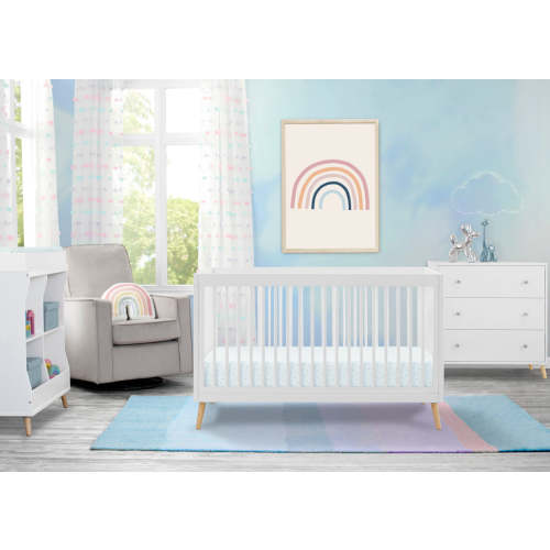 Jordan 4-In-1 Convertible Crib - Delta Children