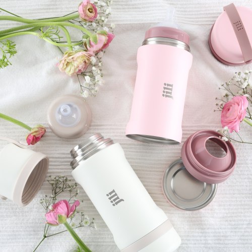 Jili Bottle All in one Baby Bottle Dual Pack - Almond and Rose