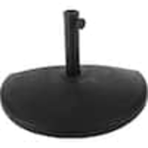 Pure Garden 32 lbs. Half Umbrella Base in Black 50-LG1356