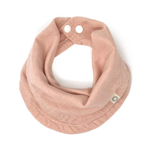 Organic Infinity Bib Single - Rounded Baby Bib – Kishu Baby