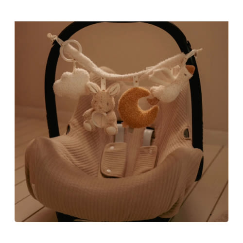 Car tensioner - Beige - Newborn Naturals