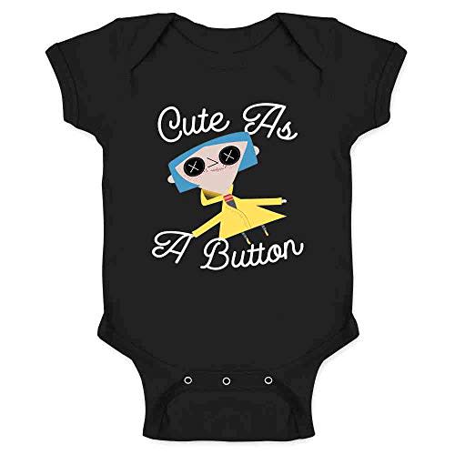 Pop Threads Cute As A Button Doll With Button Eyes Infant Baby Boy Girl Bodysuit