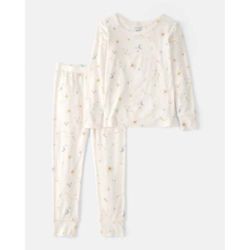 Toddler Constellation PurelySoft 2-Piece Pajama Set - Cream | Carter's