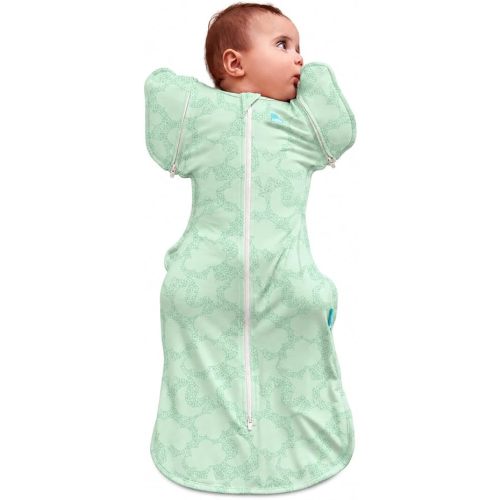 Love to Dream Swaddle Up Organic Cotton | 1.0 TOG, 13-19lbs, Dot Mint