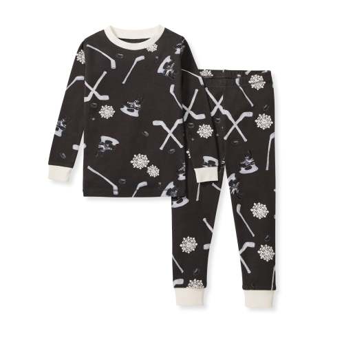 Nice On Ice Organic Cotton Two-Piece Pajamas – Burt's Bees Baby