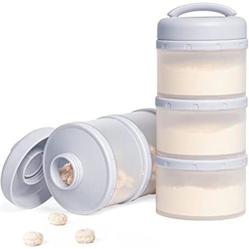Termichy Stackable Formula Dispenser Portable: Milk Powder Container to go