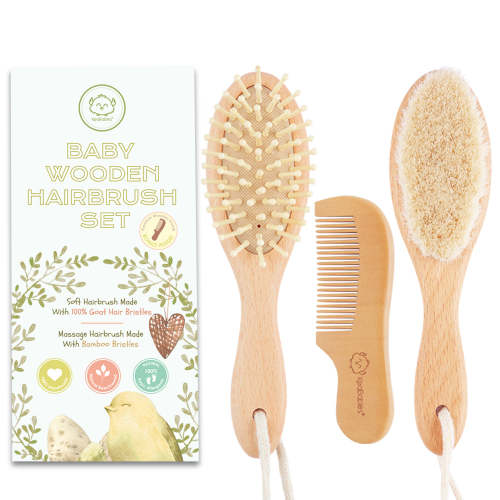 Baby Hair Brush and Comb Set