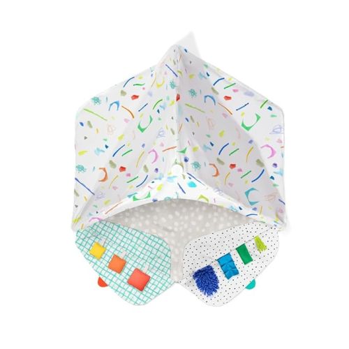 LOVEVERY, Play Space Cover (Collage), Limited Edition for Play Gym, Cozy Hideaway and Toddler Fort