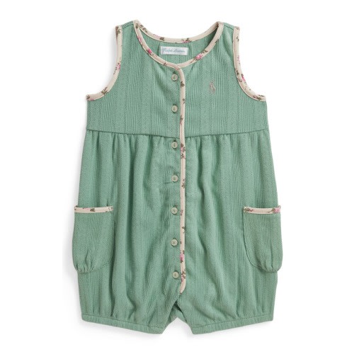 Cotton Pointelle Shortall