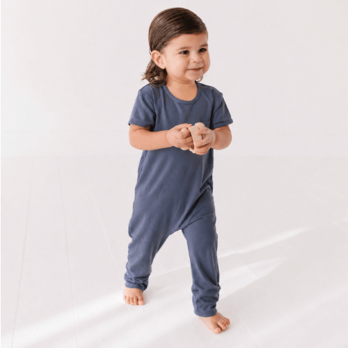 Storm Short Long Romper Luxe Edition | Cotton Bamboo Blend