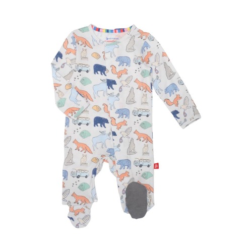 Magnetic Me RV There Yet Long Sleeve Magnetic Footie | Nordstromrack