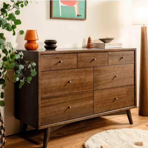 Palma 7-Drawer Assembled Double Dresser