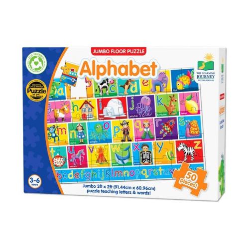 The Learning Journey International Jumbo Floor Puzzle - Alphabet: 50pc