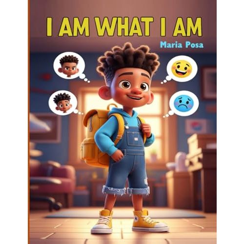 I Am What I Am: Positive affirmations for kids, Self-Confidence Book for Beginner Readers (Emotions in Motion Books for kids)