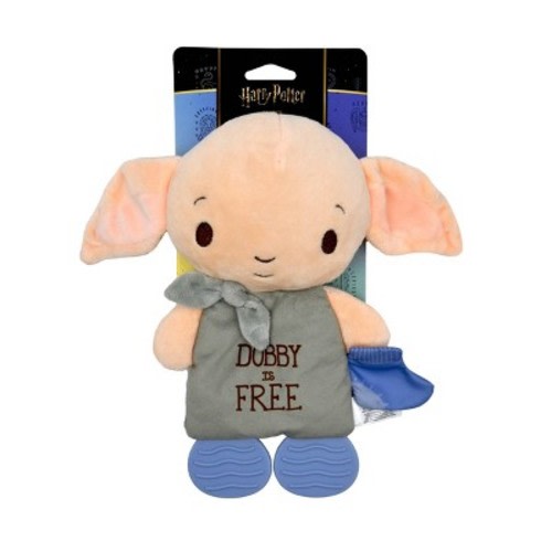Harry Potter Dobby Baby Blanket with Teether Feet Toy