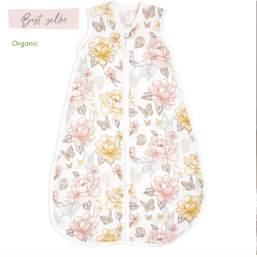 organic cotton light sleep sack TOG 1.0 earthly | aden + anais