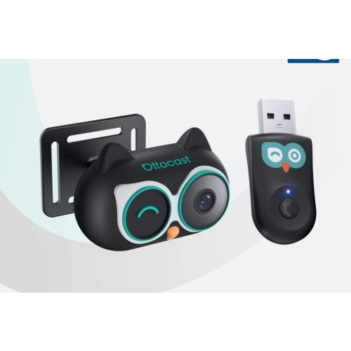 Ottocast Cabin Care Wireless CarPlay Adapter with Rear Seat Monitor