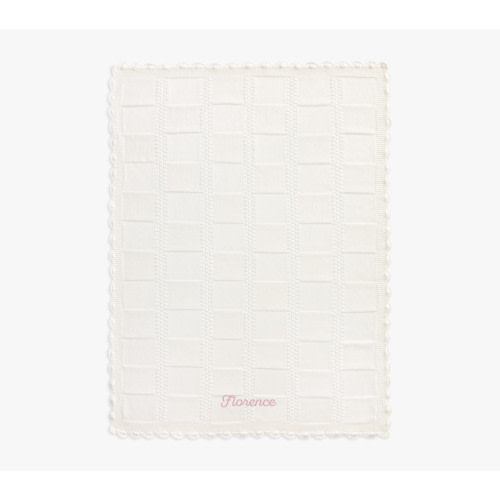 Cotton Knit Patchwork Organic Baby Blanket