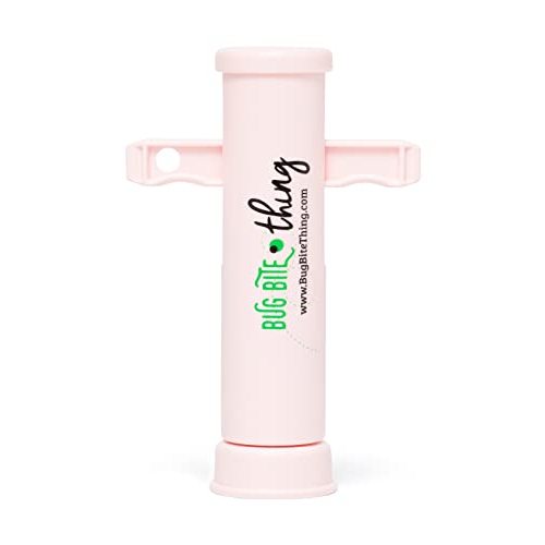 BUG BITE THING Suction Tool - Bug Bites and Bee/Wasp Stings, Natural Insect Bite Relief, Pink