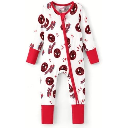 Disney Baby Viscose Made from Bamboo 2-Way Zipper Footie Outfit NB to Inf
