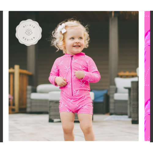 Shorty Sunsuit - Best Fronds