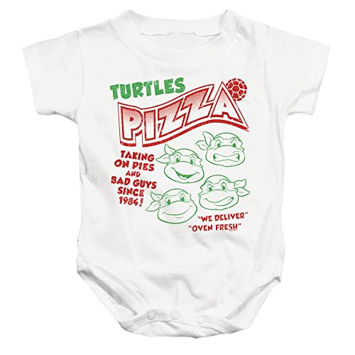 TMNT Teenage Mutant Ninja Turtles Turtles Pizza Infant Baby Boys Onesie Snapsuit