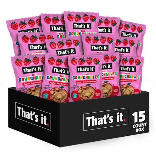 Fruit Crunchables Apple + Strawberry Crisps