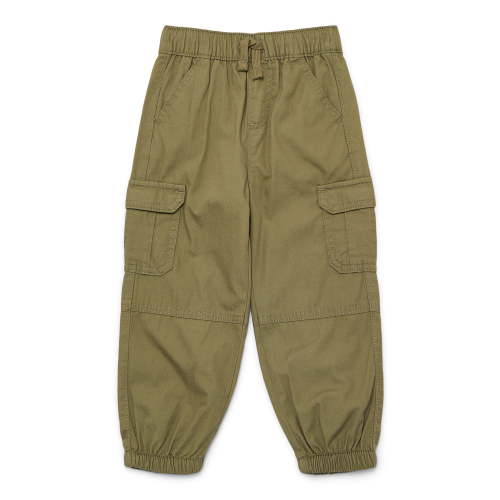 Wonder Nation Baby and Toddler Boys Cotton Cargo Jogger Pants, Sizes 12M-5T