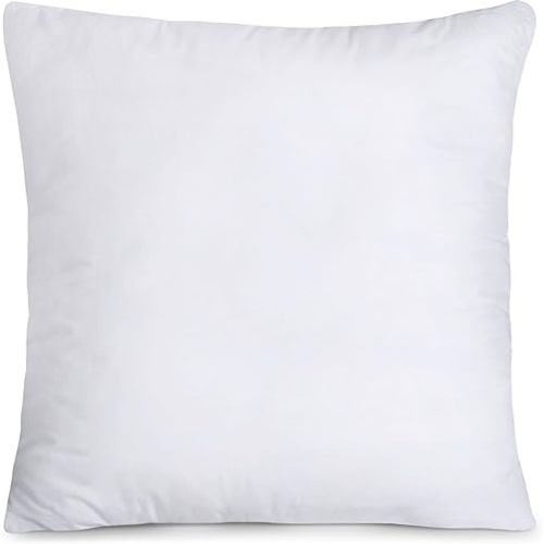 Utopia Bedding Throw Pillows (Set of 1, White), 20 x 20 Inches Pillows for Sofa, Bed and Couch Decorative Stuffer Pillows
