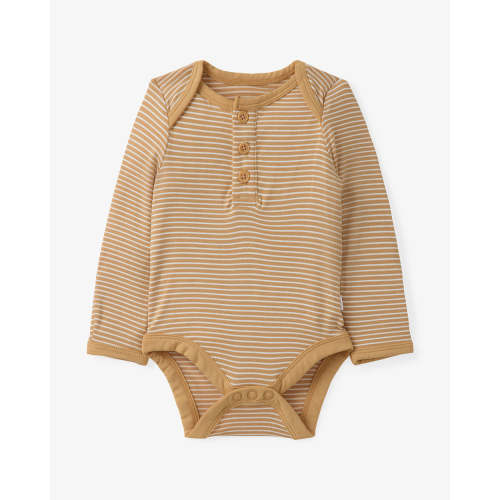 Hazelwood Stripe Henley Bodysuit – Little Sleepies