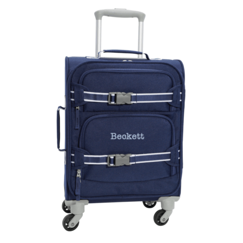 Navy Solid Mackenzie Carry-On Luggage