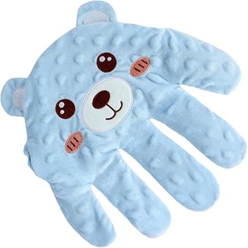 2026 Upgrade Model Palm Patter Plush Doll, Automatic Patting Stuffed Animal, Soft Minky Fabric Cuddly, Cozy Plush Figure for Home Decor & Daily Companion