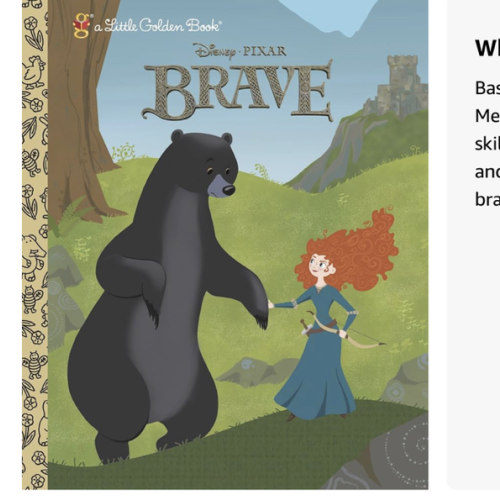 Brave Little Golden Book (Disney/Pixar Brave)