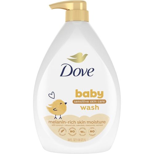 Baby Dove Sensitive Baby Wash Melanin-rich Skin Nourishment 34 fl oz