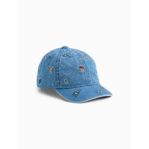 Baby & Toddler Embroidered Denim Varsity Baseball Hat
