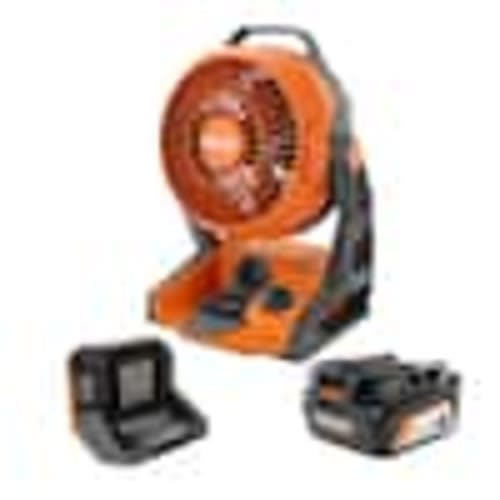 RIDGID 18V Cordless Jobsite Fan Kit with 4.0 Ah Battery and Charger R860721K