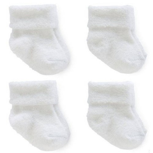 Carter's Just One You® Baby 4pk Chenille Socks - White 3-12M