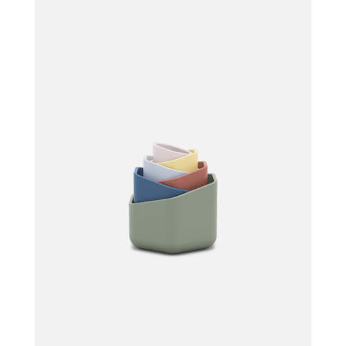 Stacking Cups / Sage Multi