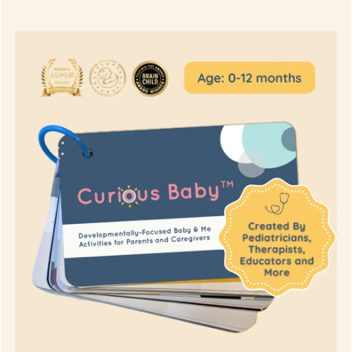 Infant Learning Cards - Curious Baby™ Activity Cards – Curious Baby Cards