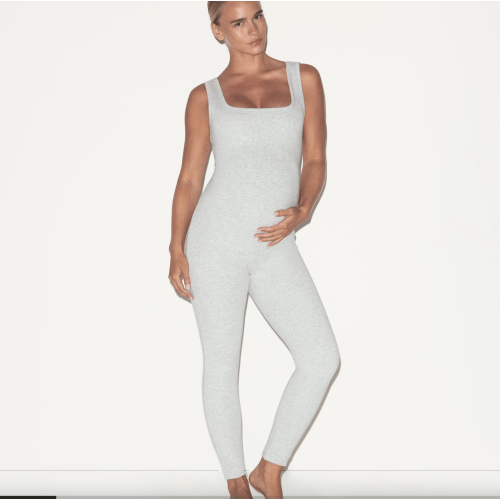 MATERNITY CATSUIT heather gray