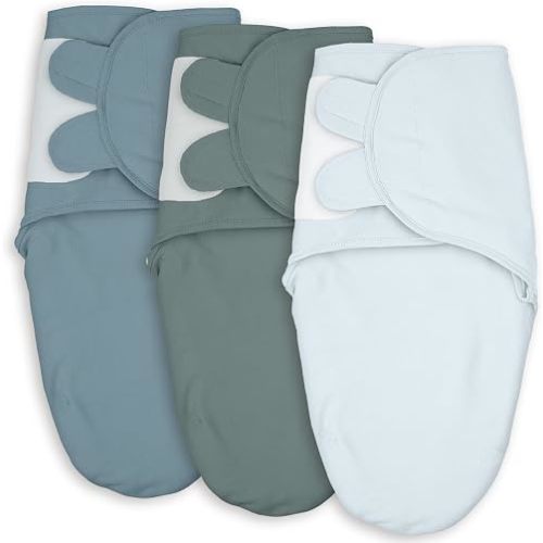 GLLQUEN BABY Swaddles for Newborns 0-3 Months, Adjustable & Easy Fastener