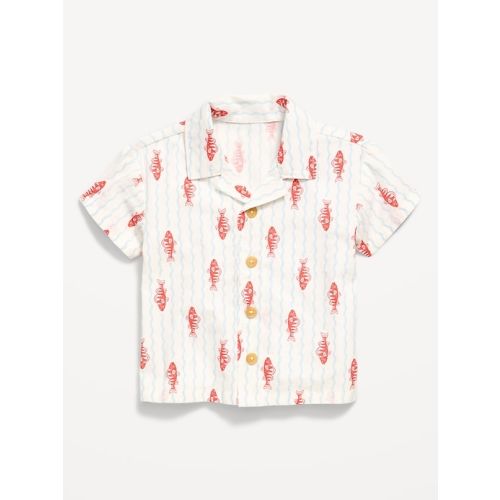 Printed Short-Sleeve Shirt for Baby