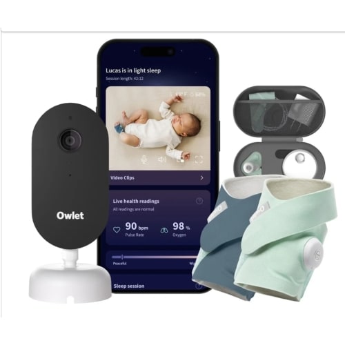 Owlet Dream Duo Ultimate Smart Baby Monitor Bundle
