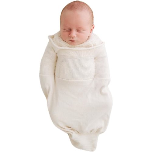 Swaddelini Organic Cotton Swaddle Sleep Sack (6-12 pounds)