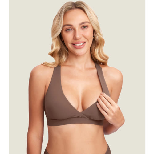Inbarely® Crossover Racerback Nursing Bra