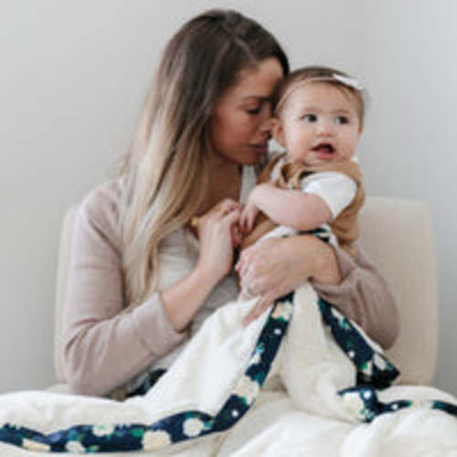 Buy Satin Border Receiving Blanket | Saranoni